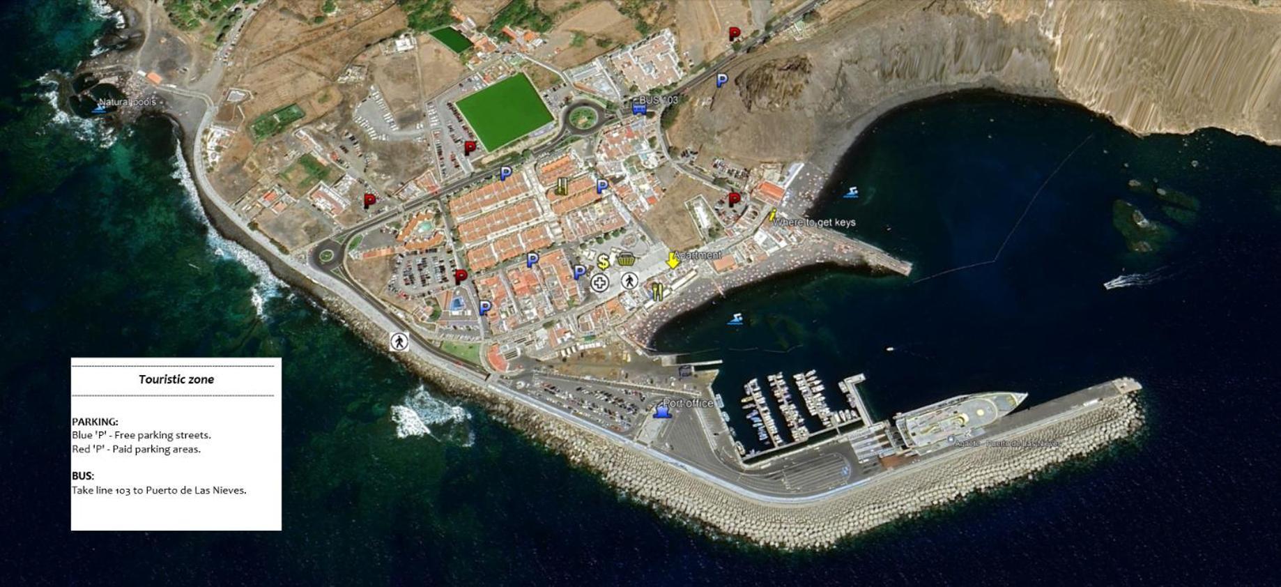 Апартаменти Casapello Seaview Пуерото-де-лас-Нєвес Екстер'єр фото